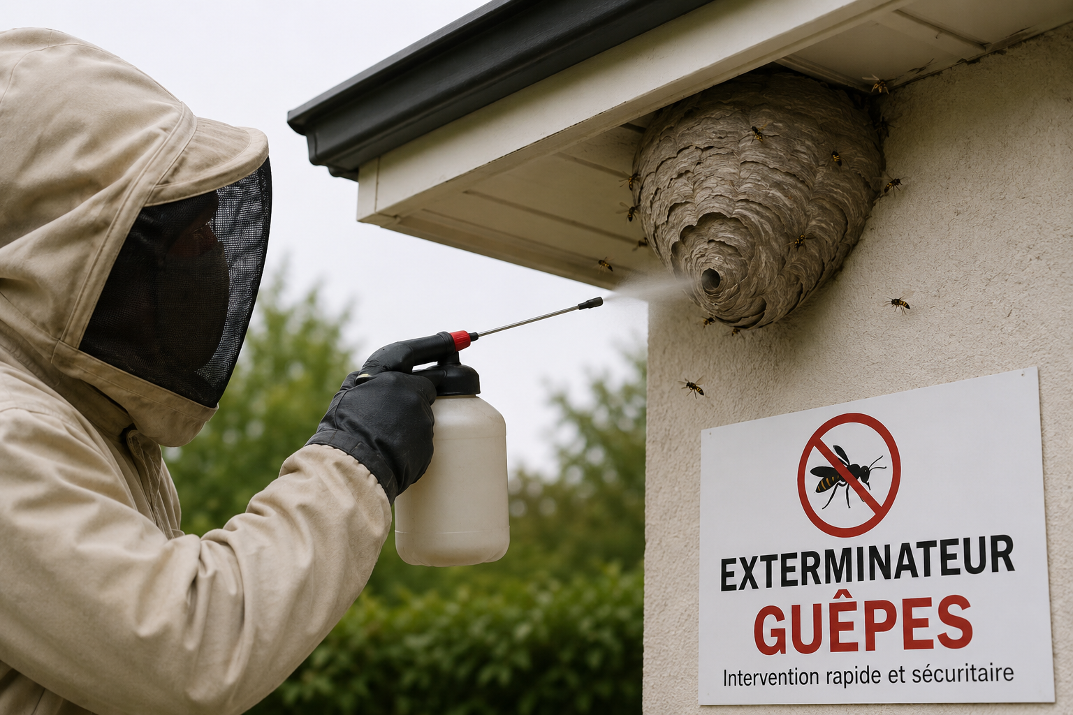 Exterminateur Guêpes : Une Protection Professionnelle Pour Votre Maison et Votre Famille